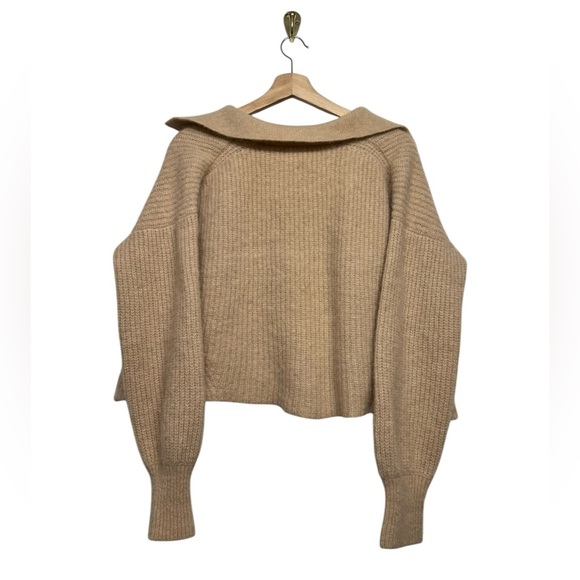 ELEVEN SIX Brynn Sweater Pale Camel M/L - Picture 7 of 9